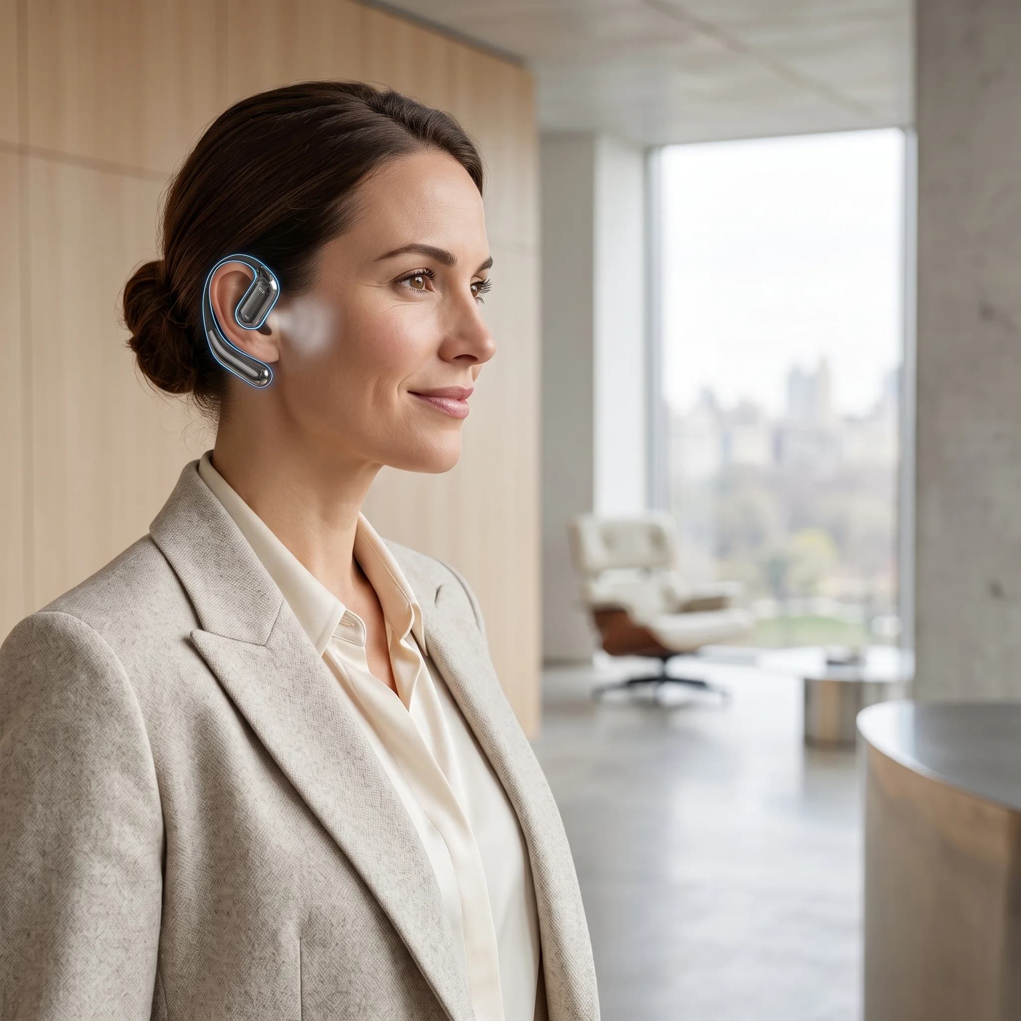 Diseño open-ear de Novexion